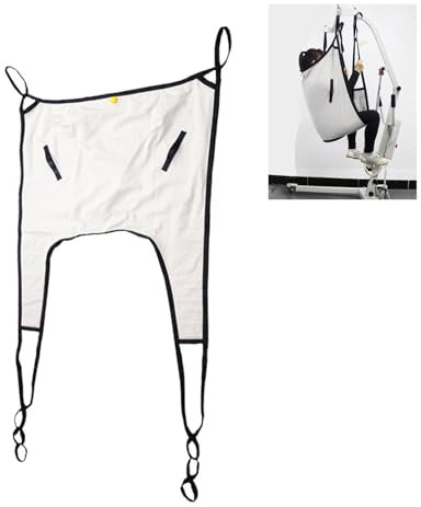 Ceinture de transfert avec tête, sangle de levage pour patient complet, sangle de levage pour toilette pour fauteuil roulant, sangle de levage pour toilette pour transfert du lit au fauteuil roulant