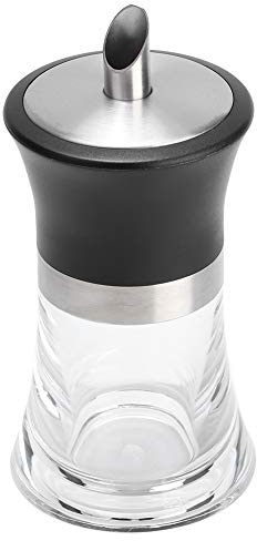 Sugar Shaker Dispenser Wear Acrylic Sugar Jar Skid Sugar Powder Bottle Sugar Seasoning Pouring Bottle for Kitchen Utensil Household Accessories Coffee Outdoor Barbecue 100mL