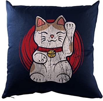 Urban Backwoods Maneki Neko V Kissen Dekokissen