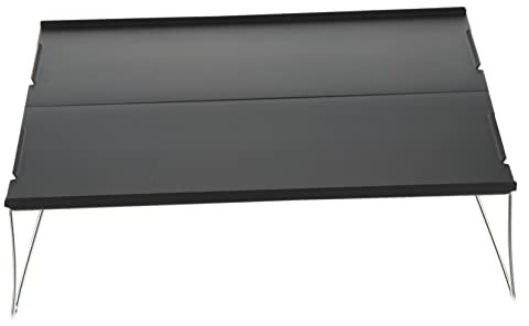Toddmomy Leichter Campingtisch Faltbar Aus Aluminiumlegierung Robuster Outdoor Klapptisch Für Camping Picknick Grillen Angeln Und Wandern Kompakt Und Tragbar Silbergrau