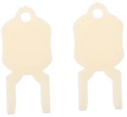 ULTECHNOVO 2St Rollkartonschlüssel Schlüssel für Papierhandtuchspender Toilettenpapierschlüssel Toilettenpapierhalter Schlüssel Papierhandtuchhalter Schlüssel Toilettenpapierspender Schlüssel