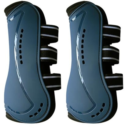 Dranng Pferdesportgamaschen,Gamaschen für die Vorderfüße von Pferden - Vordergamaschen Pferdestiefel - Pferdebeinbandagen, stoßdämpfende Schienengamaschen, atmungsaktive Schutzgamaschen für Springen,