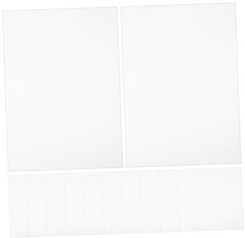 BELLIFFY Handgeschöpftes Vintage Bastelpapier 50 Stück Weiße Karten A3 Kartonpapiere Für Diy Origami-materialien Blankopapier Für Bastelarbeiten