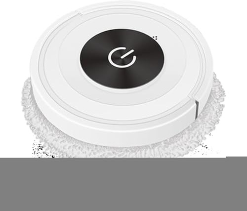 JIEBWCHA Aspirateur Balai Robot - Robot Automatique 2 en 1 Aspirateur et Serpillière - Appareil Robuste Nettoyant Sol Tapis Parquet pour Salon Chambre Cuisine
