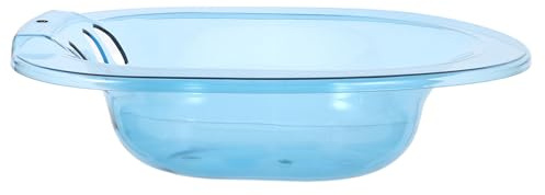 Sitzbadewanne 1 Stück aus Pp, Blau, für Schwangere und Patienten | Anti Überlauf Öffnungen, Leicht zu Reinigen, Korrosionsbeständig, für Badezimmer und Tägliche Pflege
