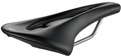 Selle San Marco Shortfit Allroad Racing – Sillín de Bicicleta Gravel y All-Road, Rendimiento Ligero, rieles Xsilite, Corto y ergonómico