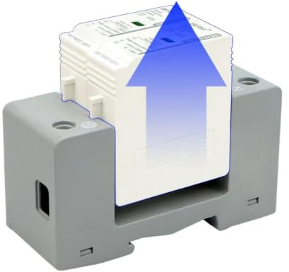 Type 2 SPD Surge Protector 2P 3P 4P AC220V 380V 20KA-100KA Lightning Arrester DIN Rail Distribution Box Electrical Panel