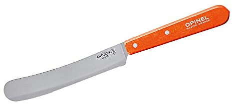 Opinel Coltello da colazione, faggio, arancione, acciaio inossidabile