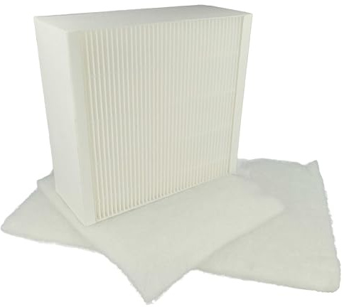 vhbw Filter-Set Ersatz für Vallox 1511 | Nr. 24 für Luftbefeuchter, Luftreiniger - 3x Ersatz-Filter