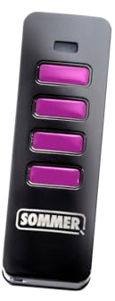 SOMMER PEARL VIBE Handsender Funk Fernbedienung 4-Kanal (4019V001 (Vibe) schwarz/rose)
