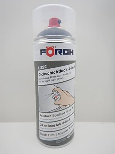 FORCH 4 in 1 RAL 7015 SCHIEFERGRAU GRAU DICKSCHICHTLACK LACK SPRAY SPRAYDOSE 400ML (1)
