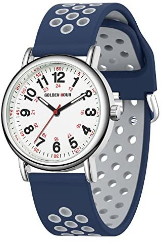GOLDEN HOUR Orologio da Infermiere Impermeabile per Professionisti Medici, Studenti Donne Uomini