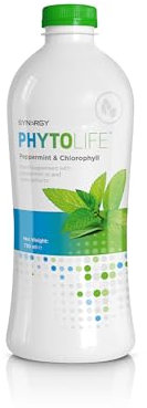 Liquid Chlorophyll, Peppermint Oil, and Plant Extracts Food Supplement | Supports Digestive and Intestinal Health | Synergy Worldwide Phytolife 730 ml | 48 Servings