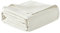WOLTU Colcha Cama de 220x240 cm, 100% Algodón, Cubrecama Waffle Pique, Manta para Cama y Sofa de Verano, Cubre Cama Multiusos, Ideal para Todas Las Estaciones, Crema