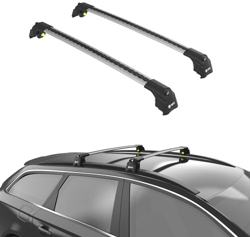 TURTLE kompatibel mit Kia Ceed Sportswagon (Cd) 2019-2024 Air2 Dachträger | GRAU
