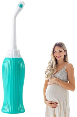 Fukamou Tragbares Bidet-Sprühgerät - 450 Ml Feminines Reise-Bidet | Tragbares Spül-Bidet, Handgehaltene Bidet-Waschflasche Nach Der -Geburt, Po-Dusche Für Schwangere Frauen, Weibliche Periode