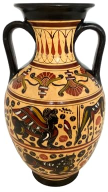 Greek Pottery Amphora,Vase 26cm,Ancient Corinthian art