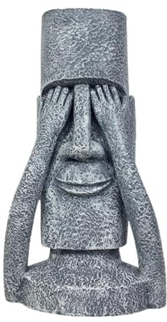 Figures De Jardin Pour L'extérieur - Planteur En Résine Synthétique Avec Un Visage Humain, Pot De En Forme De Tête | Casserole Succulente Avec Tête, Décor Rustique Pour La Cuisine Et Le Salon