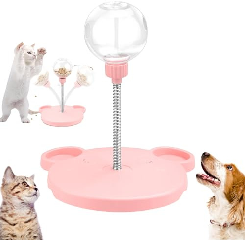 YANXINKE Interaktiver Futterball, Futterball für Hunde Interaktive Spielzeug, Wackelndes Hunde Leckerli Spielzeug, Fördert Gesunde Essgewohnheiten Und Mentale Stimulation