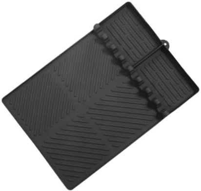 Milisten Tapis de Cuisson Barbecue Silicone Chaleur Protection Réutilisable pour Grill et Tapis Antiadhérent pour Barbecue et Cuisson Sécurisée
