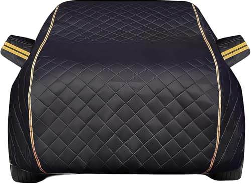 Telo copriauto antigrandine per mini Cooper F57 2016-2025, Fodera in cotone Oxford spesso per telone impermeabile per auto, resistente a vento, pioggia, neve, grandine e raggi UV