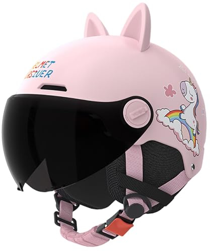 Casco Da Moto Per Bambini Da 2 A 14 Anni, Omologato DOT Per Ragazzi E Ragazze, Per Moto Da Cross, Scooter Elettrico, Quattro Ruote, Ciclomotore, ATV 6,48-56cm