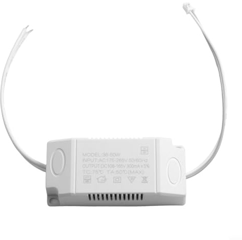 Driver di alimentazione esterna ad alta efficienza per luci a LED, trasformatore a corrente costante 12W 24W 36W 50W (36-50W)