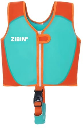 Generisch Gilet de sauvetage d'été pour fille – Housse de protection contre l'eau pour les tout-petits jusqu'à 2 à 10 ans, idéal pour la piscine, la plage, la mer, les activités de plein air