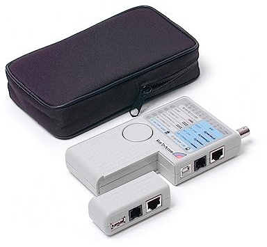 StarTech Comprobador de Cables RJ45 RJ11 USB & BNC Remoto (REMOTETEST) | Comprueba la configuración correcta de pines, La unidad remota permite pruebas entre áreas de la red