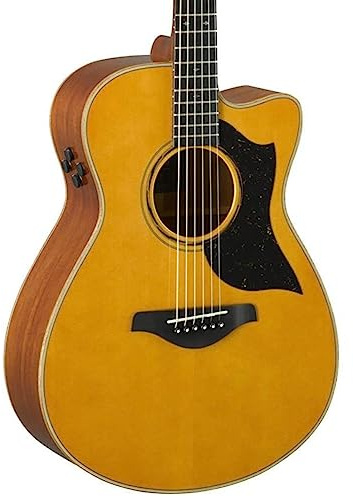 Yamaha AC5M ARE Concert Cutaway Acoustic-electric Guitar - Vintage Natural