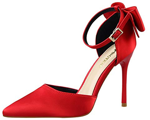 Life&Women Chaussure Mode Escarpin Stiletto Femme Dégradé de Couleur Talon Haut Aiguille Sexy Talon Aiguille 10CM Mariage Club Soirée