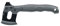 walther Compact Axe - Hacha Unisex (Talla única), Color Negro