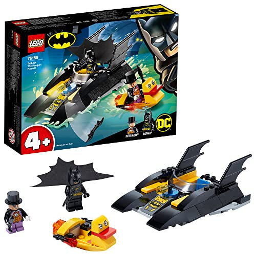 LEGO 76158 Super Heroes La Poursuite du Pingouin en Batbateau