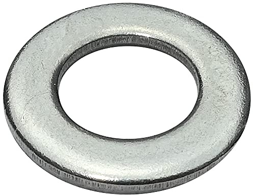 AERZETIX - C49199 - Satz von 100 Unterlegscheiben flach universelle - beilagscheiben - scheiben - M7 - aus edelstahl A2 - Ø außen 14mm - dicke 1.5mm DIN 125