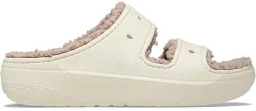 Crocs Classic Cozzzy Sandal 38-39 EU Bone/Mushroom