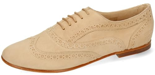 Melvin & Hamilton dam Sonia 1 Oxford-sko, Beige, 39 EU