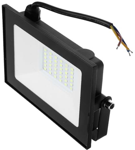 Gadpiparty Dünner 30w LED Flutlichtstrahler Ip66 aus Aluminium Glas Außenfluter Garten Hof Park Beleuchtung