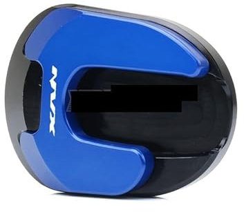 Seitenständer-Vergrößerungsplatte Motorrad CNC Ständer Fuß Seite Stehen Verlängerung Pad Unterstützung Platte Für YA&MAHA NMAX Aerox NVX 155 Aerox155 NVX 155 NMAX155