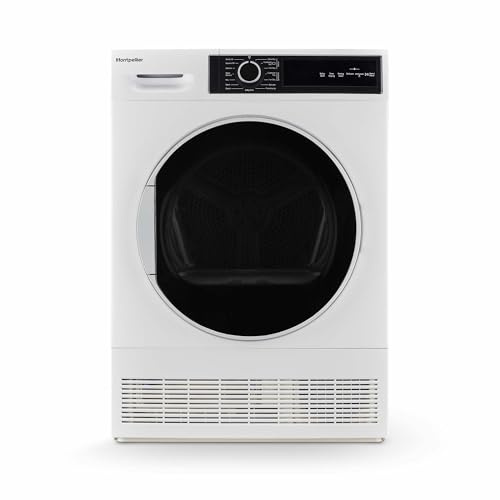 Montpellier MTDC8SDW 8kg condenser Dryer Sensor Drying Class B White