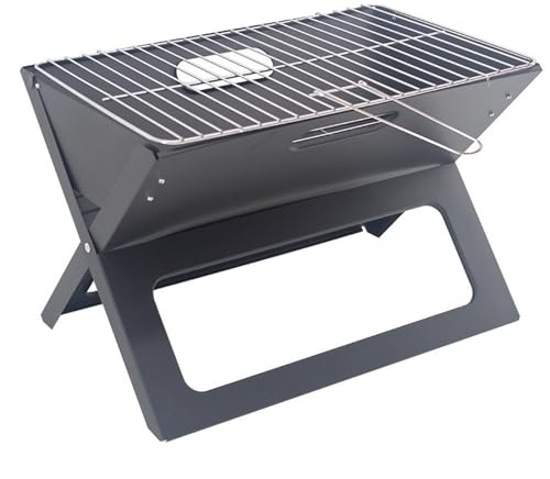 GAOJUNAN Barbecue Charbon Grill De Camping Portatif De Table De Gril De Barbecue De Charbon De Bois pour L'arrière-Cour Extérieure De Partie À La Maison Barbecue