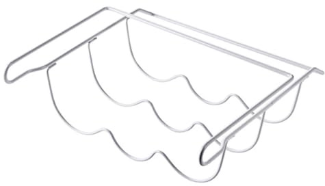 Healifty Beer Bottle Rack Storage Shelf for Fridge Home Brewing Iron Material Beer Bottles Holder