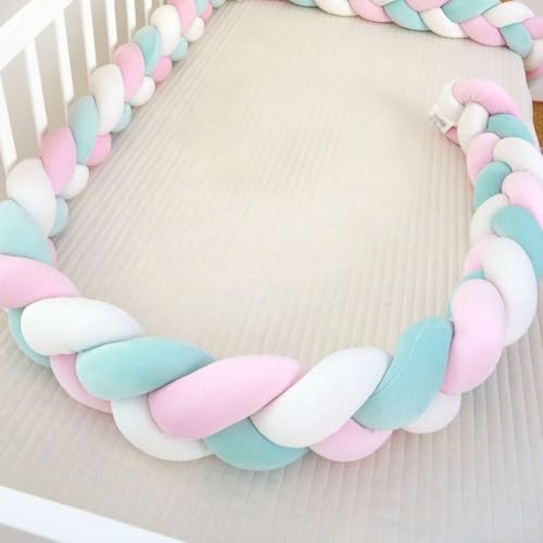 GYCF Trenza Almohada de Serpiente, Cojin Nudo, Alfombra Anticolisión para Cama, Trenza Almohada de Nudo, Cojines Cama Decorativos, Suave Tejido a Mano para Cama,A09,1 m