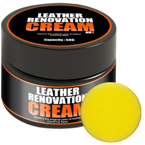 Generisch Trim Restorer Automotive - Éliminateur de rayures pour l'intérieur du véhicule - 50 g - Pâte d'entretien naturelle pour voiture - Nettoyage sûr à long terme - Revêtement pour pièces chromées