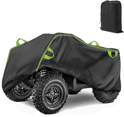 birnn Quad Abdeckplane ATV Abdeckung für TGB Blade 1000 SE 2000–2010, Quad Abdeckung Fahrzeug Abdeckung Schutz Cover, Wasserdicht Strapazierfähig, ATV-Abdeckung, B Green