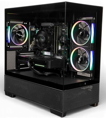 ZeroLag Gaming PC - AMD Ryzen 5 5500, Nvidia RTX 5060, 16GB DDR4 RAM, 1TB NVMe SSD, 80+ PSU, Wi-Fi/Bluetooth, Windows 11 Pro, ARGB Case