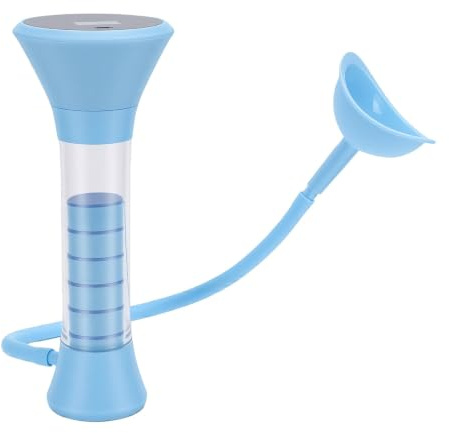 CHICIRIS Entraîneur Respiratoire, Dispositif de Contrôle de la Respiration Abdominale Réglable en PP avec Batterie de 150 MAh pour L'entraînement Musculaire Respiratoire (BLUE)