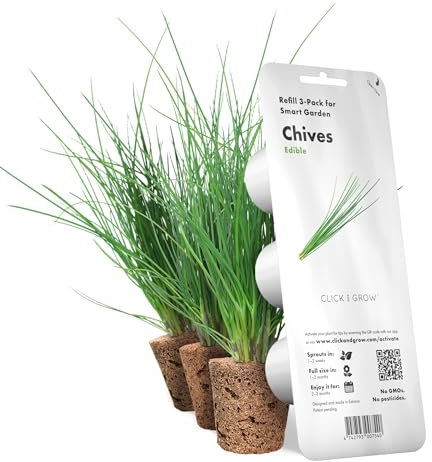 Click and Grow M5261200 Smart Garden Chives Plant Pods, 3-pack,White