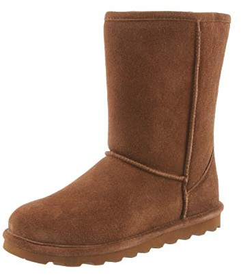 Bearpaw ELLE SHORT, Damen Schlupfstiefel, Braun (Hickory Ii 220), 41 EU (8 UK)