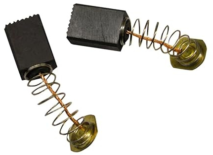 2x escobillas de carbón para Makita amoladora angular 9527NB 8,9 x 5,9 x 12,5 mm