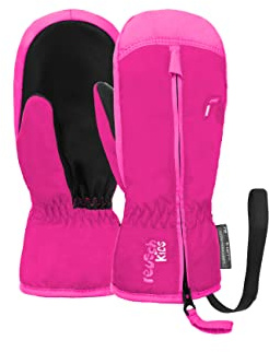 Reusch Winter-Fäustlinge für Babys & Kinder | extra warm & Winddicht | atmungsaktiv, Reißverschluss für einfaches Anziehen, Kinderhandschuhe für Schnee, Alltag & Outdoor, 1-6 Jahre, Ben Mitten